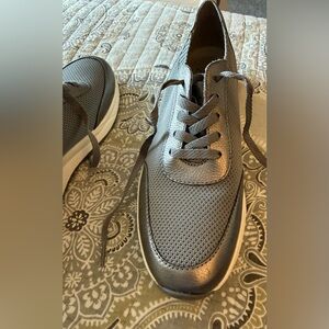 Naturalizer Gray and Silver Dressy Athletic Shoes